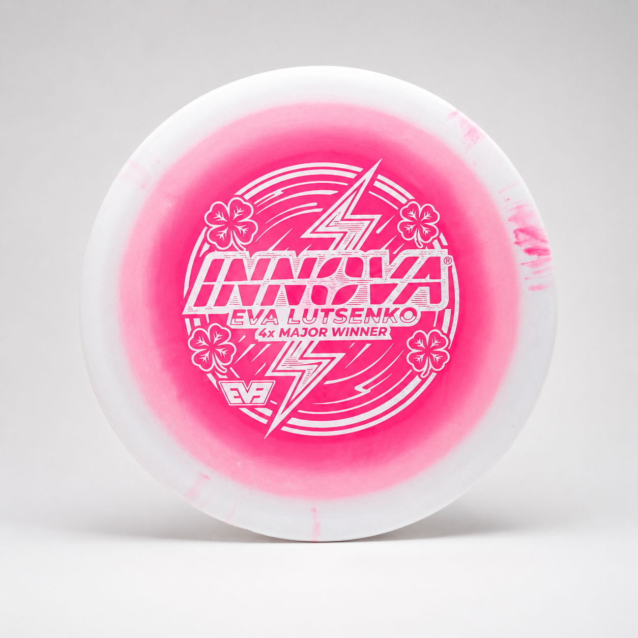 Eva Lutsenko 4x Clover Fundraiser Disc
